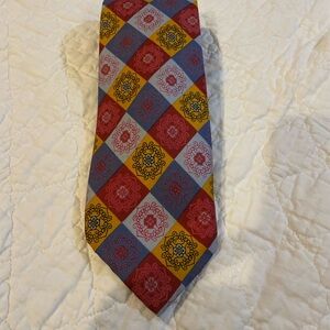 Don Sober Multicolor Patterned Men's Silk Tie